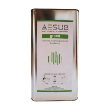 AESUB Green 3D Scanning Spray, 5 Liter canister.