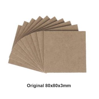 Original MDF Wood Sheet for Snapmaker (10 Pieces)