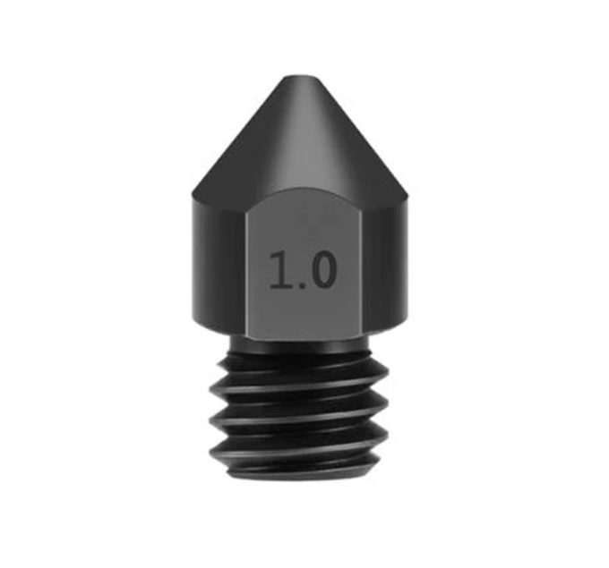 MK8 Hardened Steel Nozzle (1.0 mm) for 3D Printers