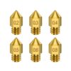 MK9 Brass Nozzles for 3D Printers