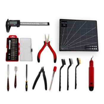 Tool Kit for 3D Printers i.e., Digital Vernier Caliper, Pliers, Brushes, etc.