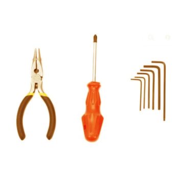 Pliers, screwdrivers, and Allen Keys toolkit for 3D Printers