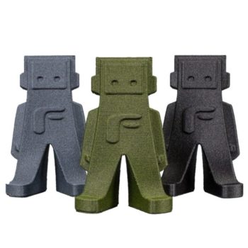 3D Printed Objects from FormFutura Carbon Fill Black 3D Printing Filament