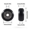 Dimensions of POM Pulley for Creality 3D Printers.