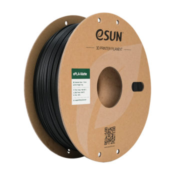 A spool of eSun ePLA-Matte 1.75mm filament for 3D printing.