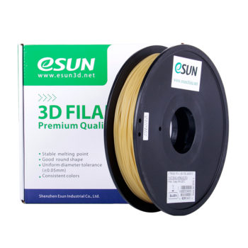eSun PVA (Polyvinyl Alcohol) filament is a water-soluble support material specifically designed for 3D printing complex models with intricate overhangs and undercuts. When printed in conjunction with other materials like ABS or PLA, PVA provides strong, temporary support structures that can be easily removed by soaking in water. This eliminates the need for manual removal, ensuring a clean and detailed finish.