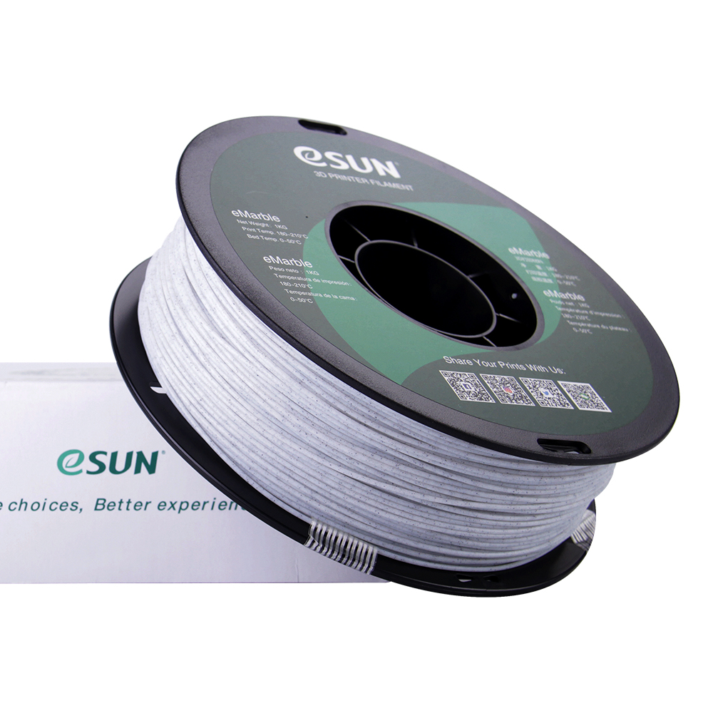 eSun eMarble1.75mm,Grey, 1kg 3D Printing Filament