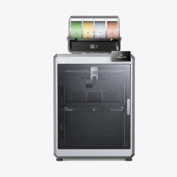 Creality K2 Plus Combo 3D printer with a large build volume and dual-extruder capabilities.