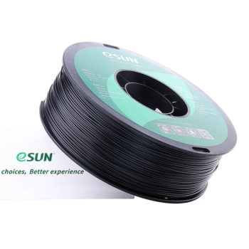eSUN ABS+ 1.75mm 3D Printing Filament on Plastic Spool – Durable, Heat-Resistant, and Warp-Resistant Material