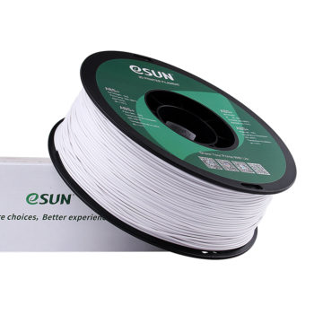 eSUN ABS+ 1.75mm 3D Printing Filament on Plastic Spool – Durable, Heat-Resistant, and Warp-Resistant Material