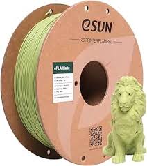 eSUN PLA-Matte 1.75mm 1kg 3D Printing Filament, with plastic roll