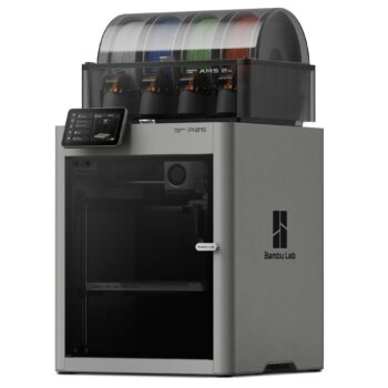 P2S printer combo with integrated printing, scanning, and copying functions in a compact desktop design
